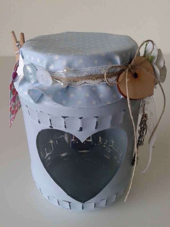 Frasco decorado