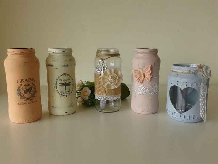 Frascos para decoração - 1