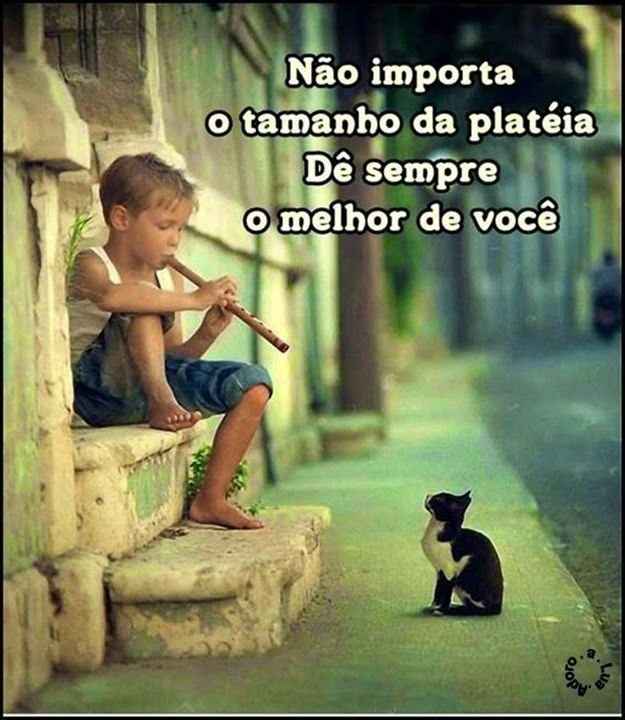 Não importa a plateia