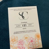 Chegaram os convites - 1