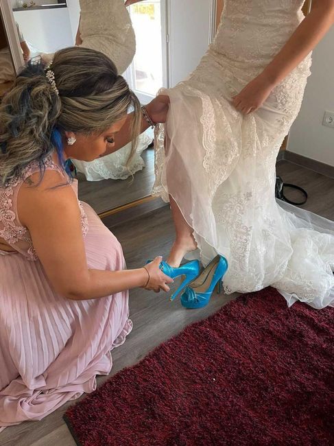 Posso usar sapato azul no meu casamento? 1