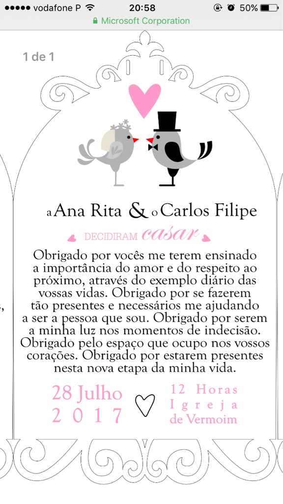 Convites - 2