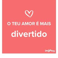 O teu amor é mais.... DESAFIO! - 1