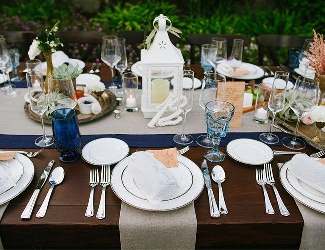 decoração da mesa