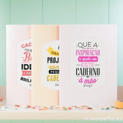 O caderno do meio foi o que utilizei - Grandes projetos nascem em cadernos pequenos :)