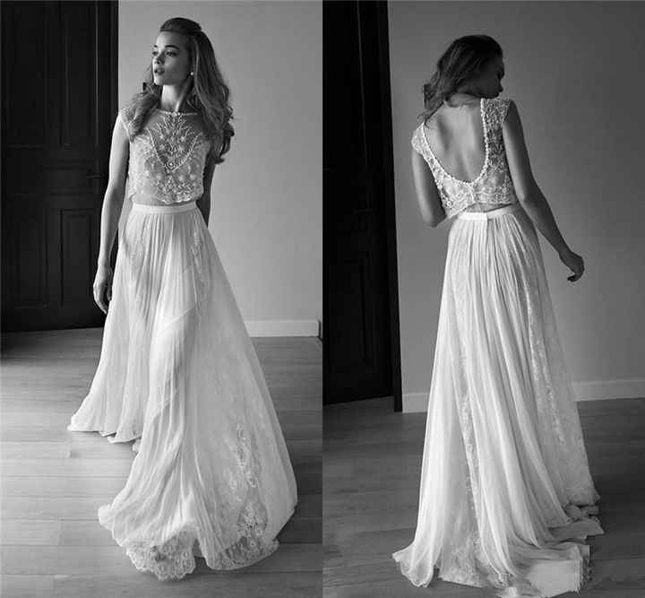 vestido (pela sua fluidez)