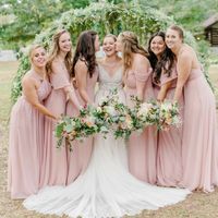 Outubro é rosa 💖 - Vestidos das Damas de Honor - 1