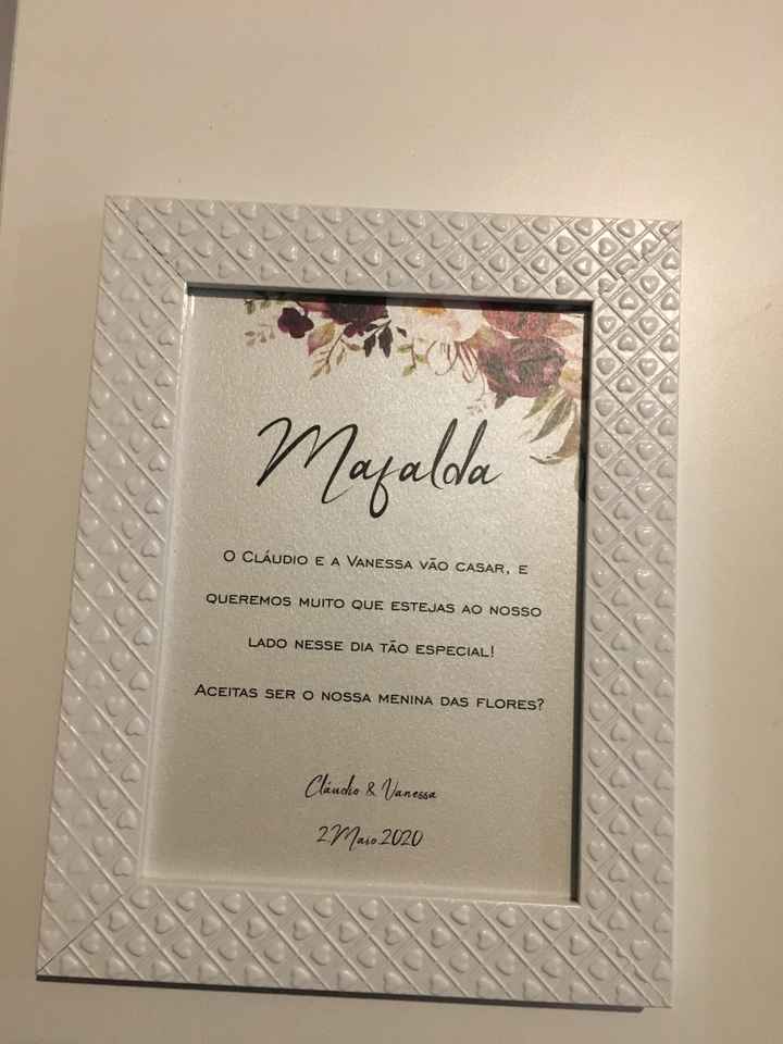 Convites meninas das flores e meninos das alianças. 💍 - 2
