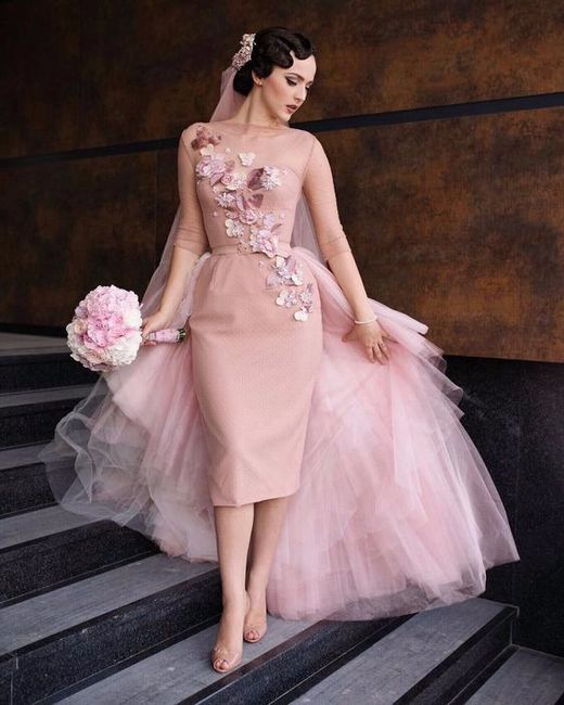 Véu rosa opaco, para uma noiva apaixonada por rosa blush :p