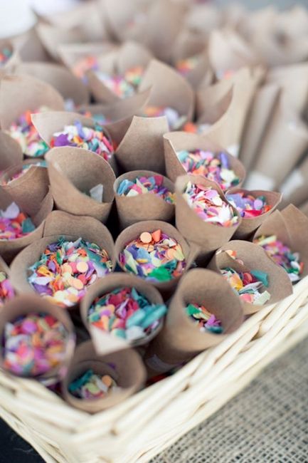 Cones de Confetis