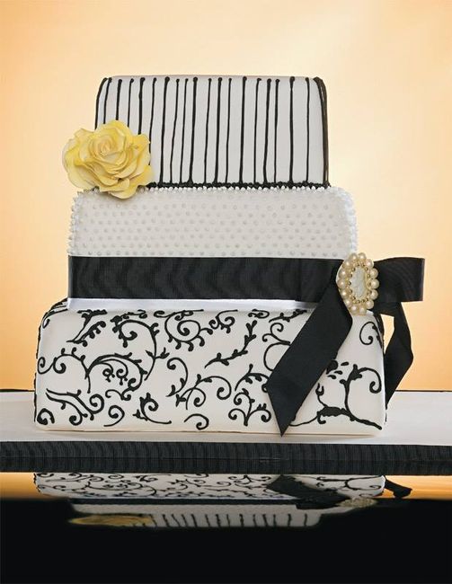 Bolo de Casamento quadrado