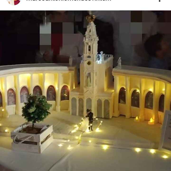 Bolo Casamento/noivos (pastelaria) - 1