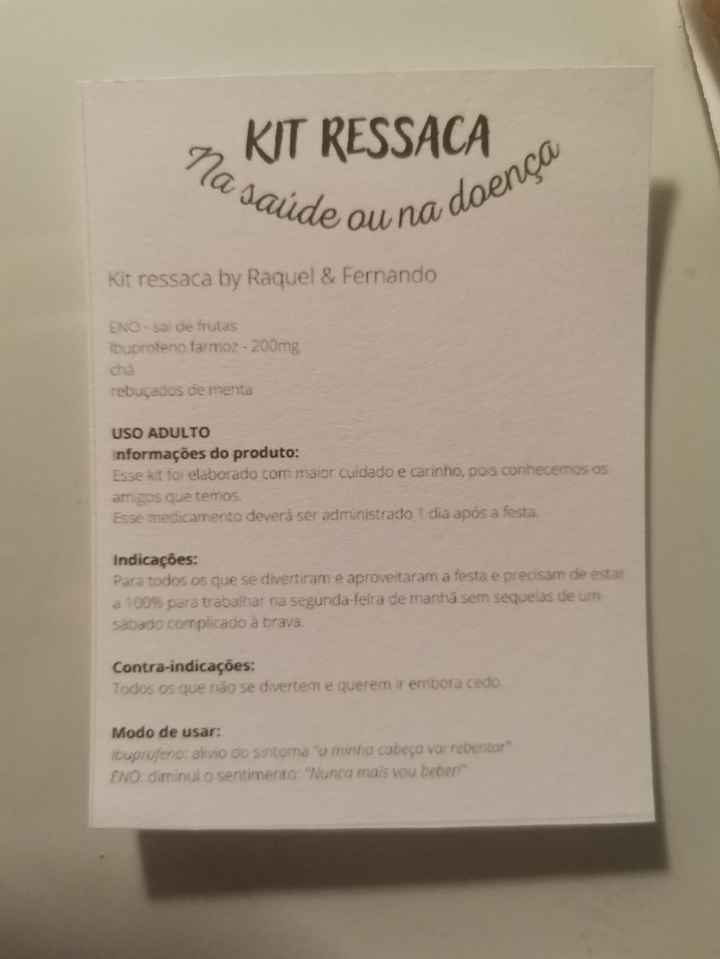 Kit ressaca - 15