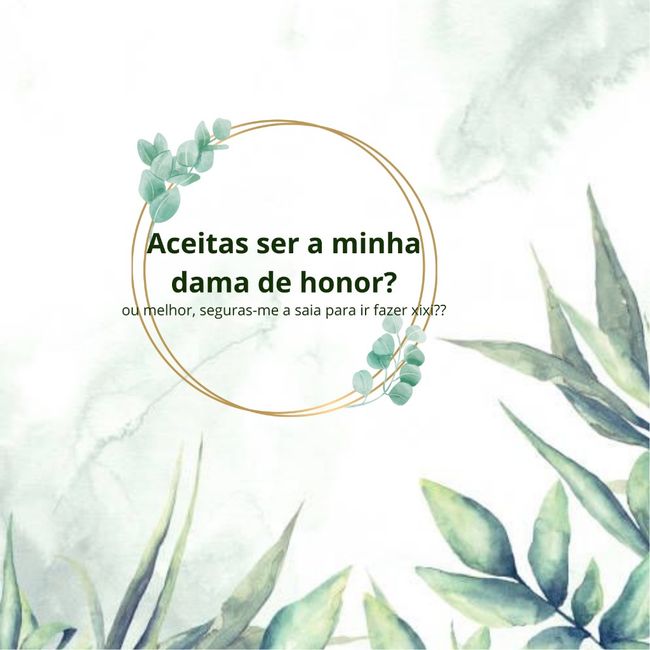 Convite às damas de honor - 4