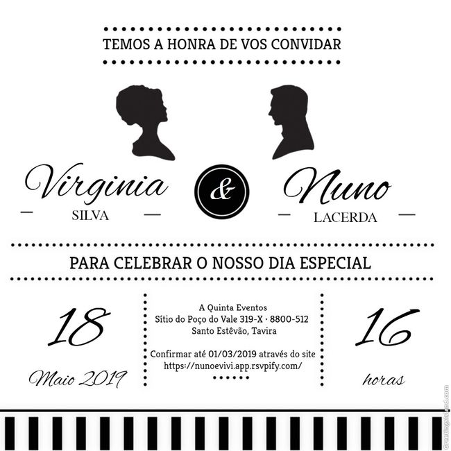 o nosso convite :)