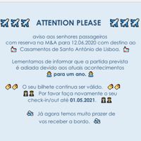Noivas de 2020 que viraram noivas 2021 - 1
