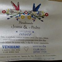 Lembranças, convites e ementas - 1