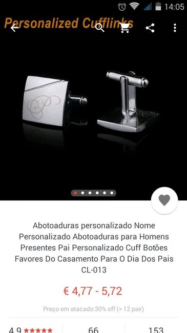 Botões fato noivo - 8