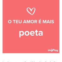 o amor da Carla é poeta - 1
