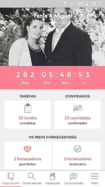 Contagem decrescente de tânia no fórum - 1