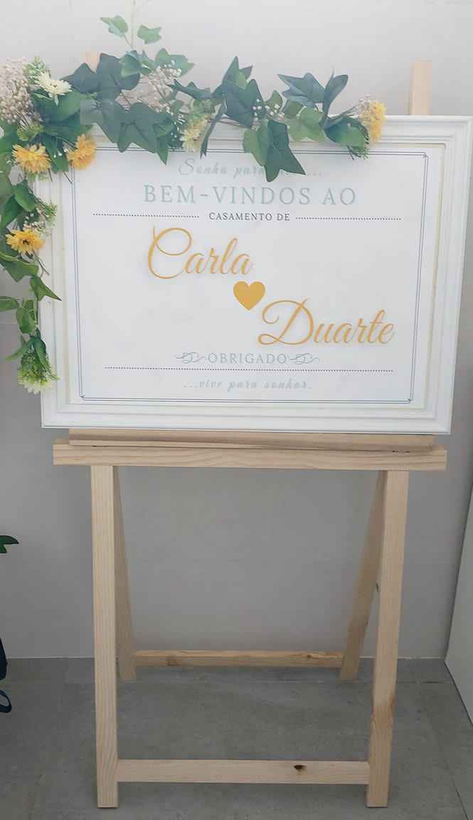 Contagem Decrescente: Faltam 10 dias! – Cartaz de Boas-vindas & Casamento Offline (sinalética de Cas