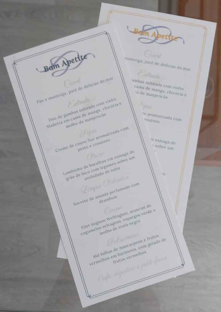 Contagem Decrescente: Faltam 9 dias! – Ementa & Marcadores de Lugar (sinalética de Casamento Diy) - 