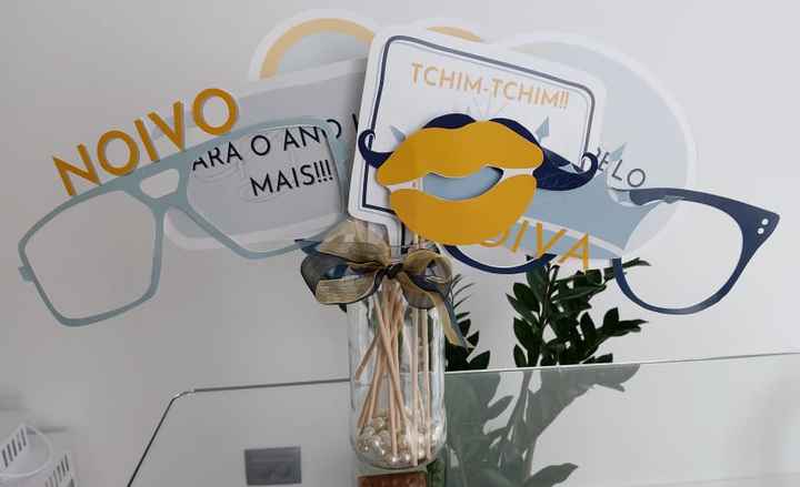 Contagem Decrescente: Faltam 4 dias! – Photobooth (sinalética de Casamento Diy) - 1