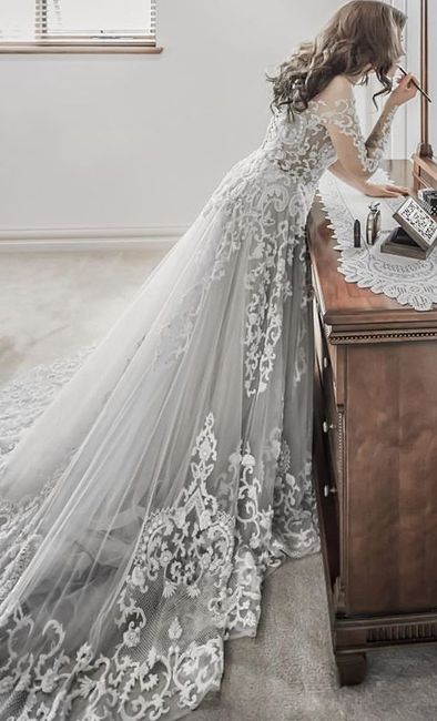 o Arco íris Invade a Comunidade com Inspirações Cor (prateado) - Vestido de Noiva 🌈 - 6