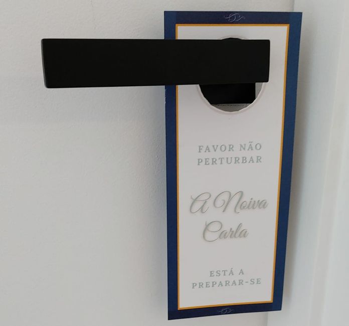 Contagem Decrescente: Faltam 8 dias! – “Favor Não Incomodar” (Sinalética de Casamento DIY) 1