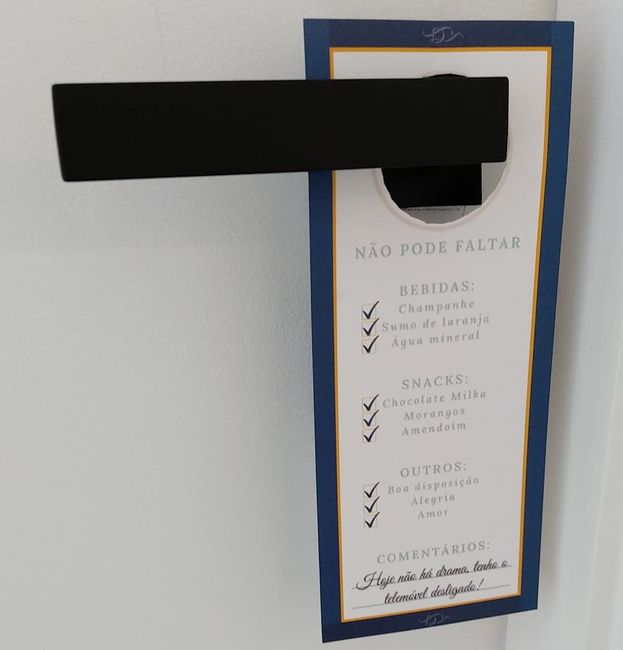 Contagem Decrescente: Faltam 8 dias! – “Favor Não Incomodar” (Sinalética de Casamento DIY) 2