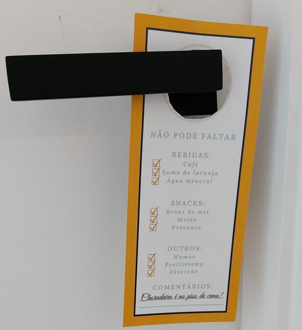 Contagem Decrescente: Faltam 8 dias! – “Favor Não Incomodar” (Sinalética de Casamento DIY) 4