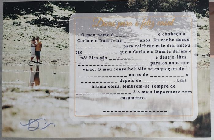 Contagem Decrescente: Faltam 3 dias! – “Dicas para o Feliz Casal” & Cartão de Agradecimento (Sinalética de Casamento DIY) 1