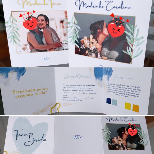 Convites Damas, Menina das Flores & Madrinhas 3