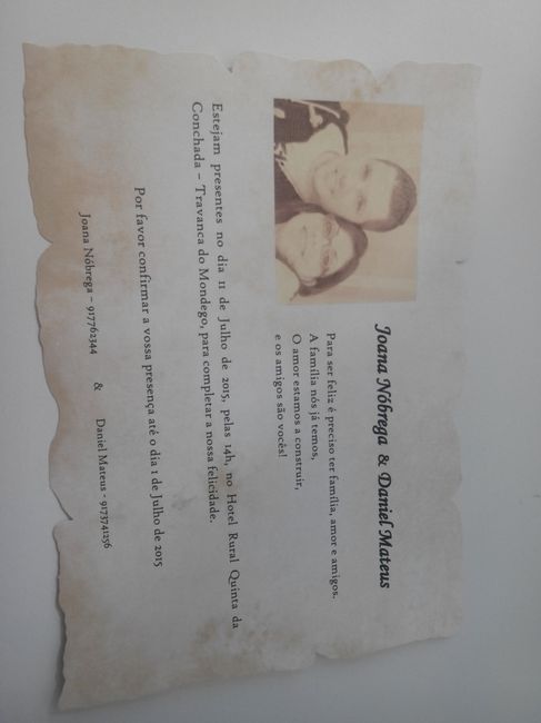Convites?!?! Texto?!?!? Socorro!! - 1