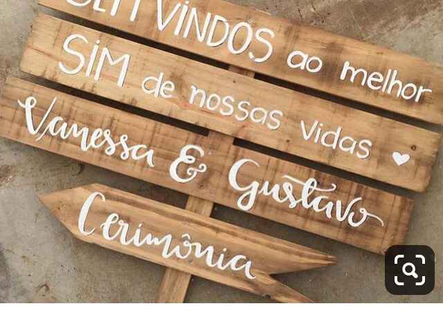 Plaquinhas - 1