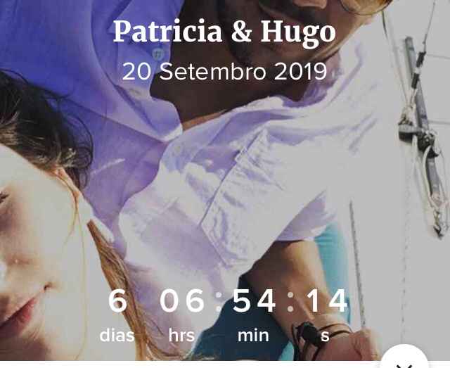 Quantos dias, horas, minutos e segundos faltam para o teu dia C? - 1