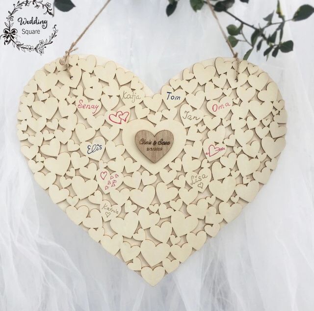 Livro honra em madeira 6