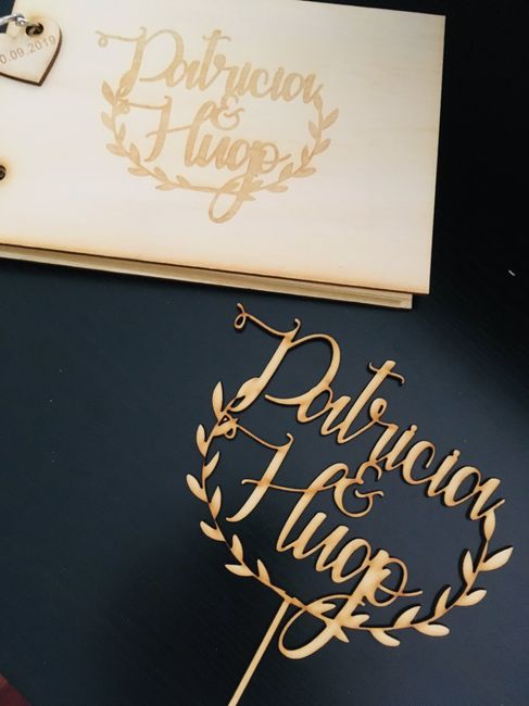 Livro honra em madeira 10