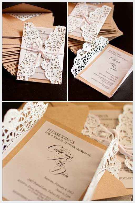 ideia de convite DIY