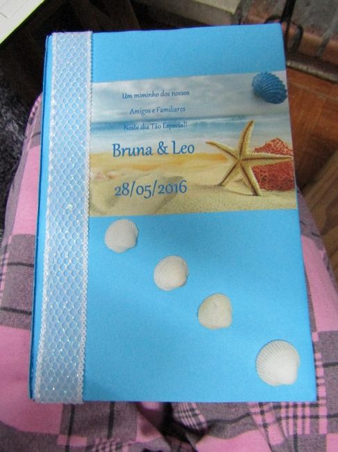 Livro de Honra Terminado