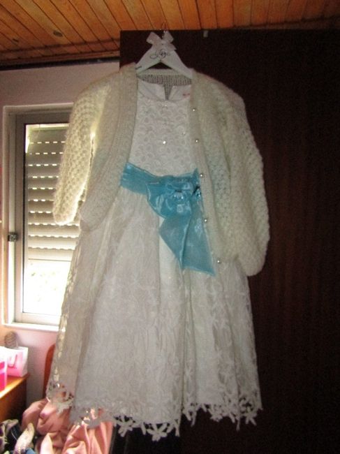 casaco com Vestido