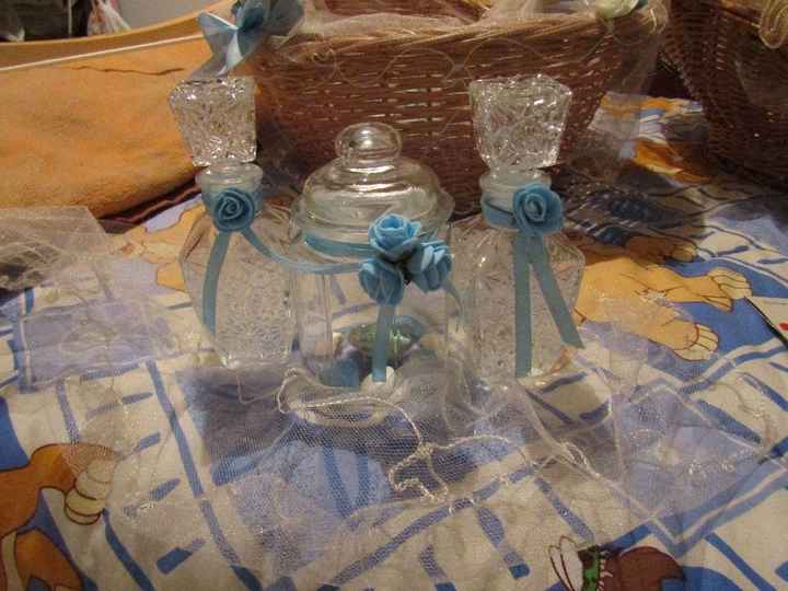 Frasquinhos para ritual de areia
