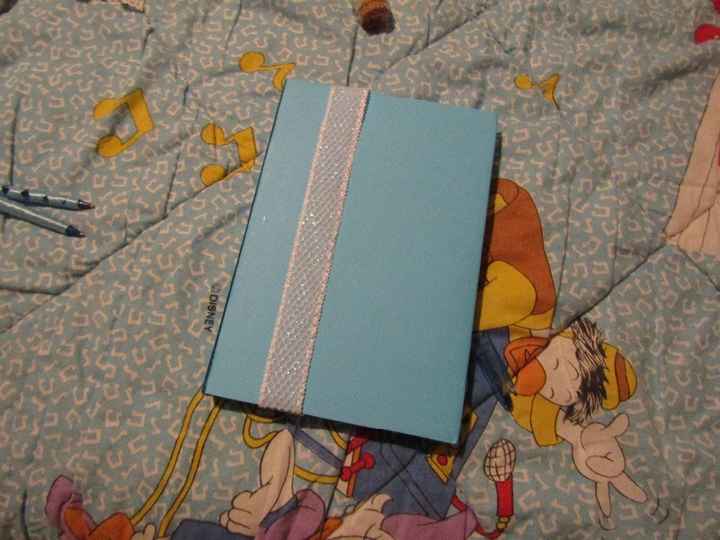 Caderno já forrado