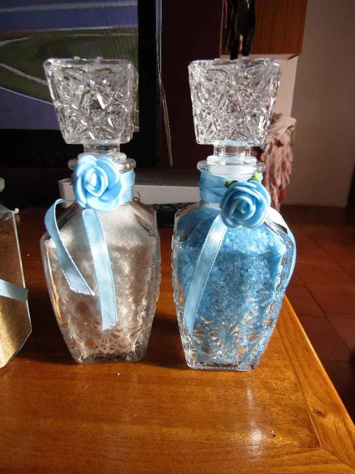 Areia azul e branca - Noivos