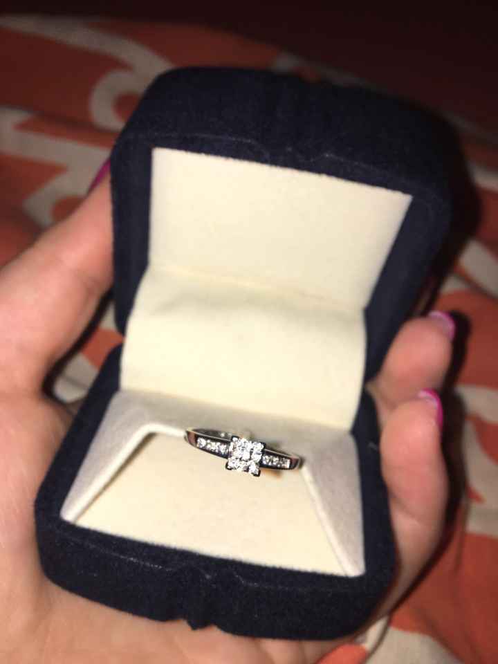 o anel de noivado 💍😍 - 2