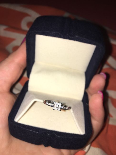 o anel de noivado 💍😍 - 2