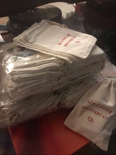 A prendinha para os convidados... 2