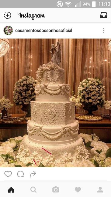 Bolo de casamento - 2