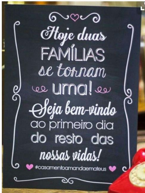 Quadro preto pra pôr na entrada do salão da quinta - 2