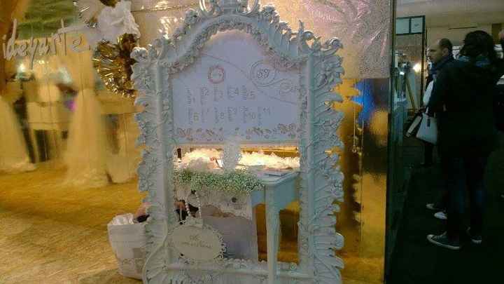 Placard com as mesas dos convidados - ideias? - 1